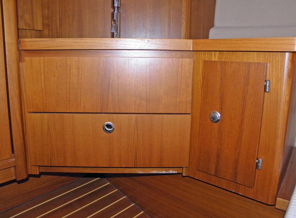 Achterkajuit, Accommodatie